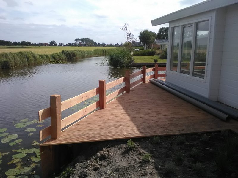 Beschoeiing Sjerps tuinen